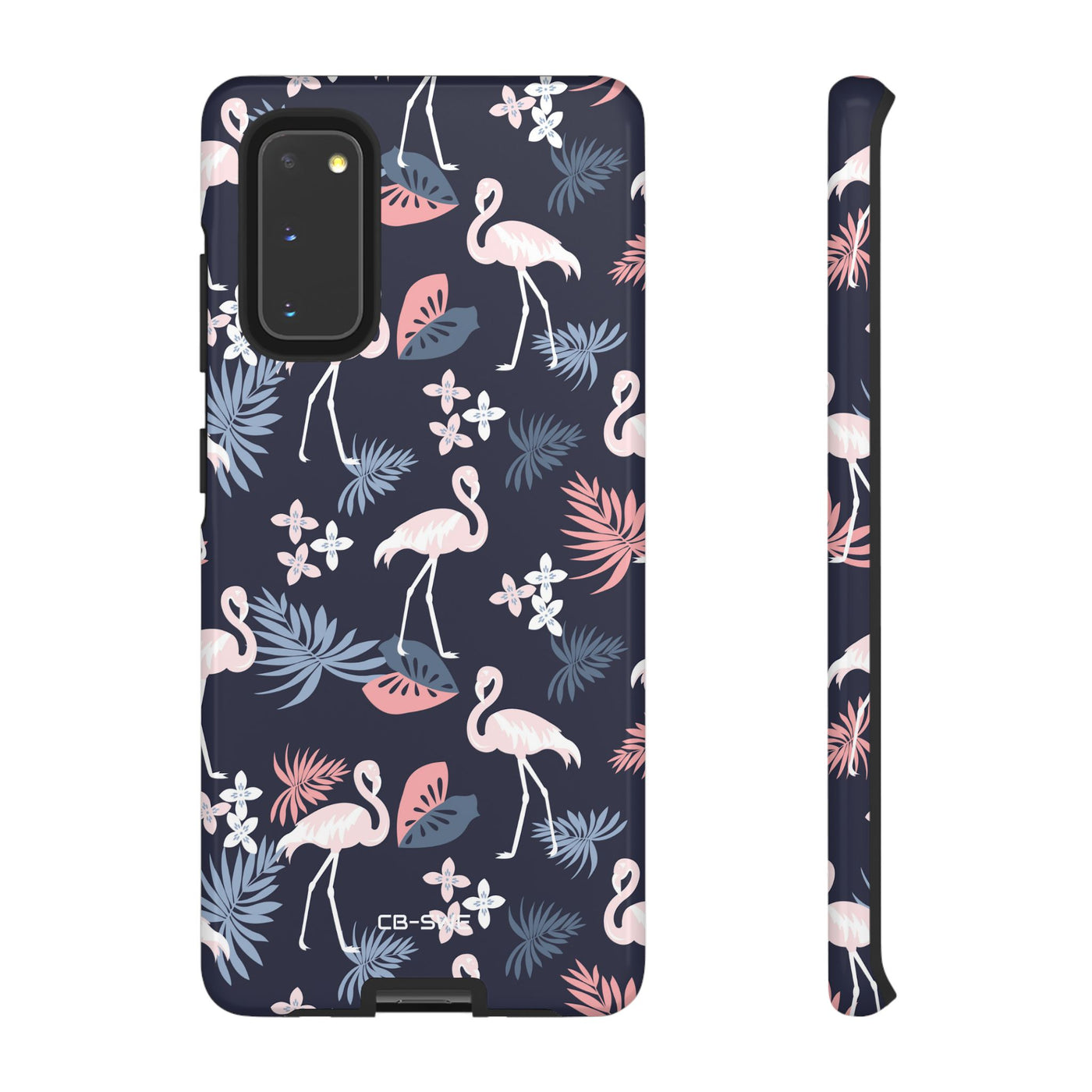 Flamingos Dance Playfully - Samsung Case