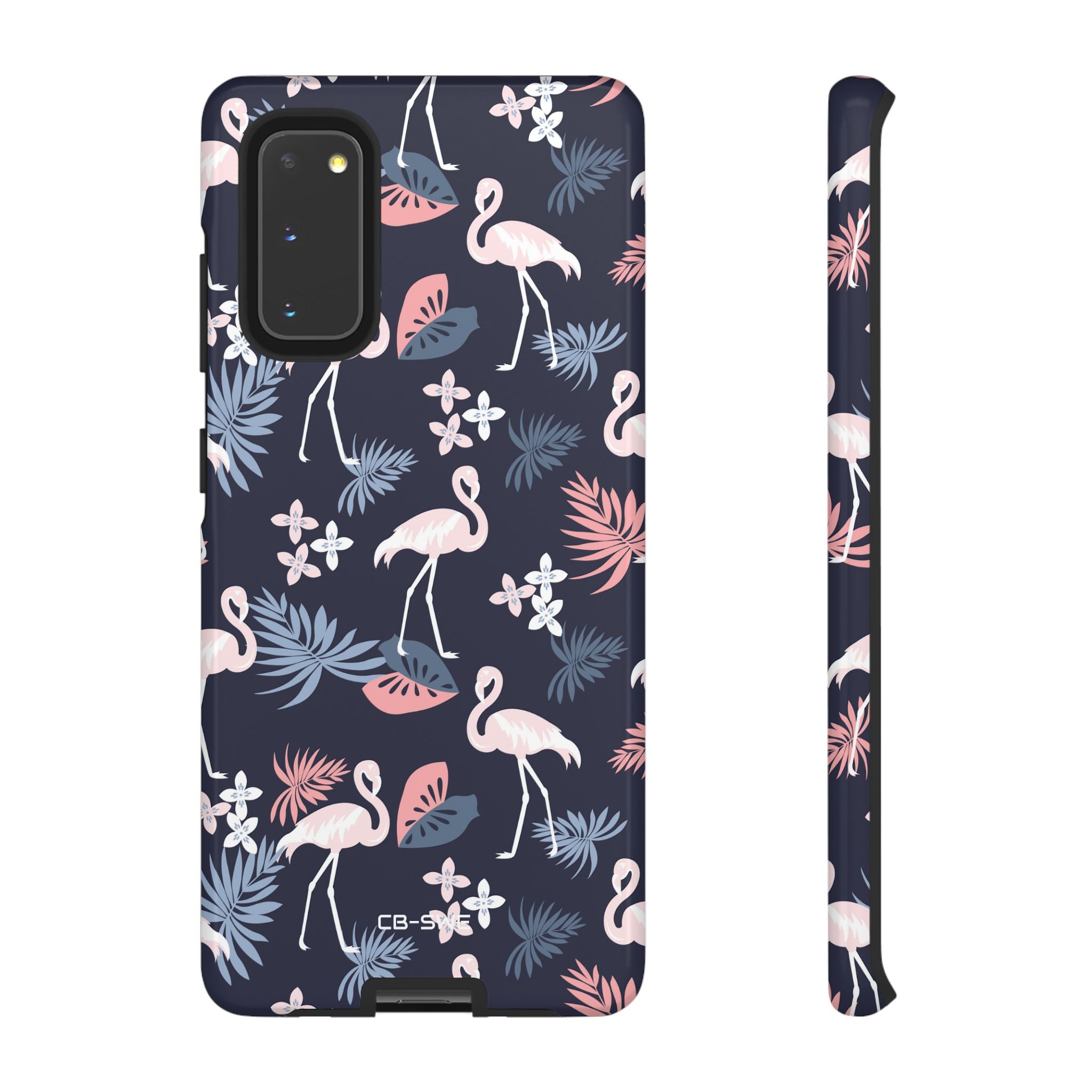 Flamingos Dance Playfully - Samsung Case