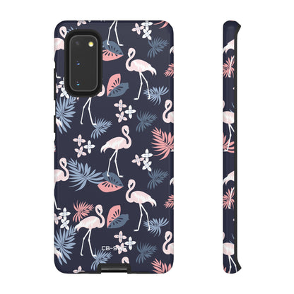 Flamingos Dance Playfully - Samsung Case