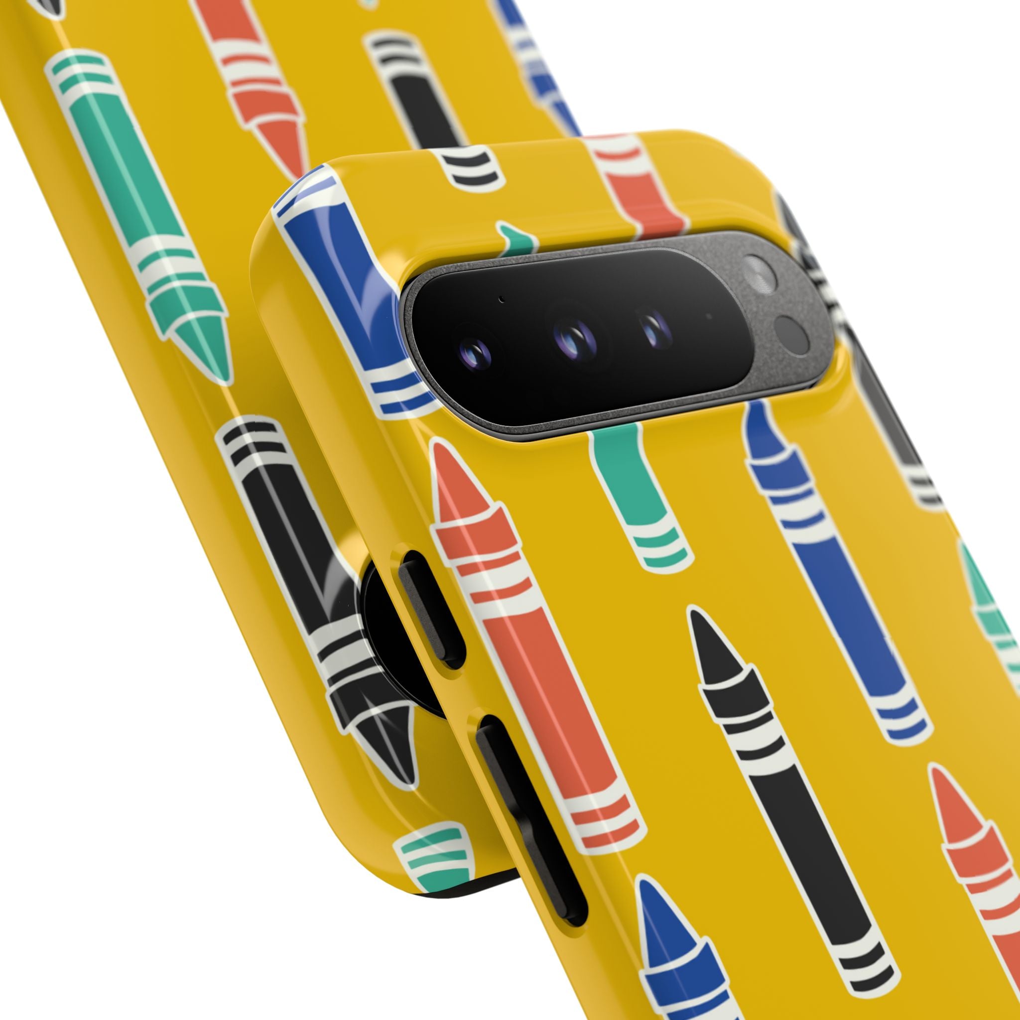 Crayons Dance Joyfully - Google Pixel Case