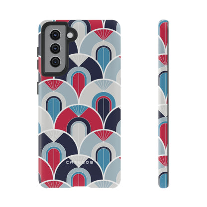 Blue Retro - Protective Phone Case