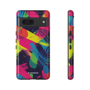 Pantone Neon Patterns | Phone Case for Google Pixel (Protective Case)