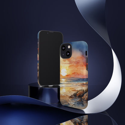 Sunset Dances Over - iPhone Case