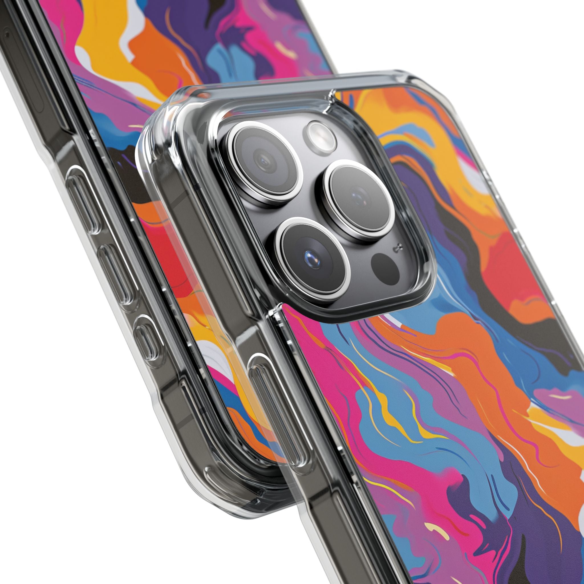 Vortex Colorwave iPhone 15 - Clear Impact Phone Case