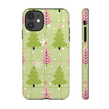 Whimsical Trees Dance - iPhone Case