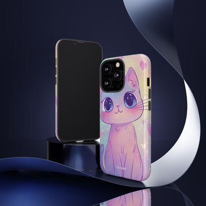 Sparkling Cat Smiles - iPhone Case