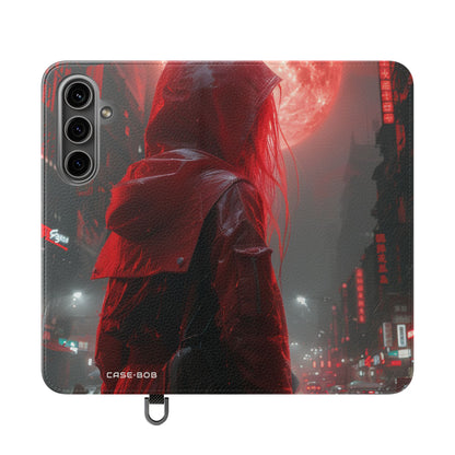 Rode Hood Eclipse - Samsung S24 Plus Case - Portemonnee