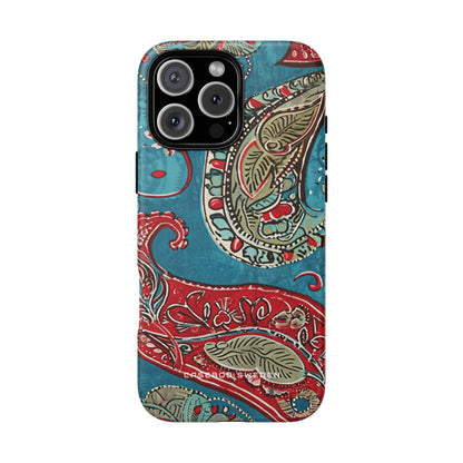 Vintage Paisley Elegance iPhone 16 - Tough Phone Case