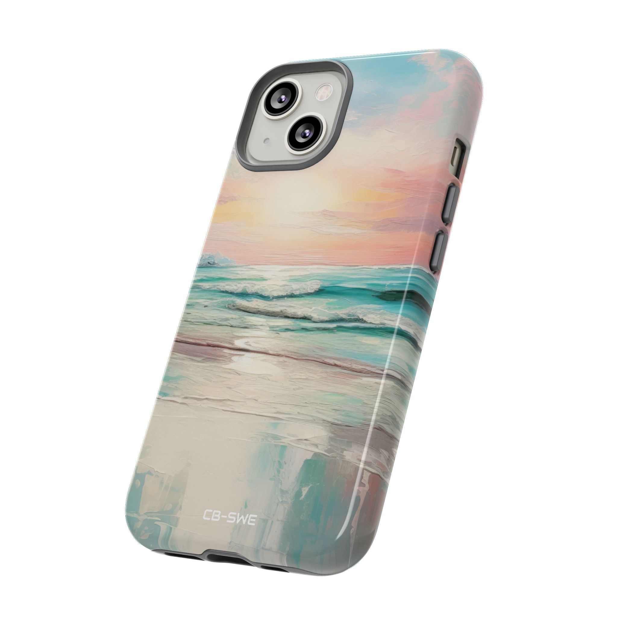 Waves Glistening Softly - iPhone Case