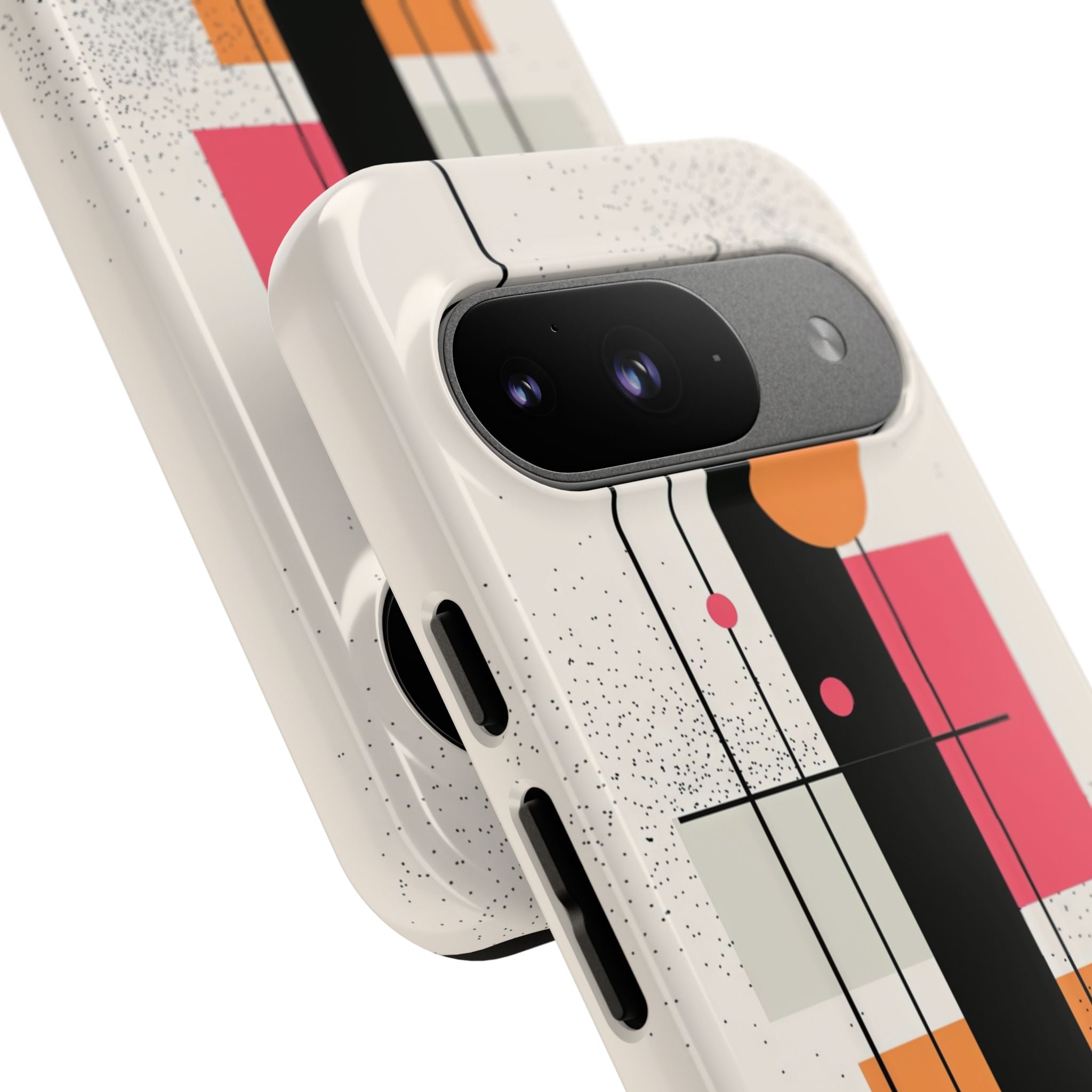 Shapes Dance Playfully - Google Pixel Case