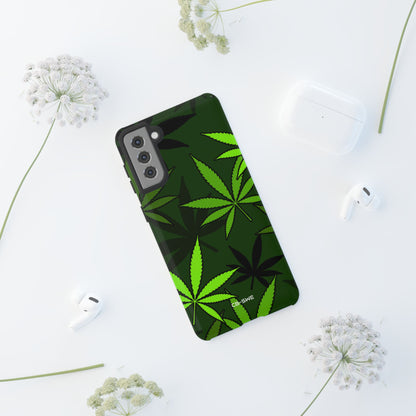Green Leaf Symmetry - Samsung Case