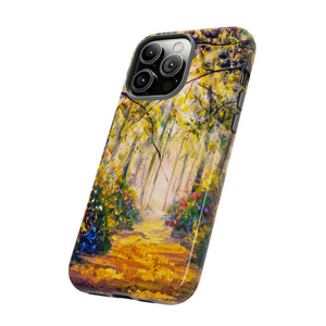 Sunny forest - Protective Phone Case