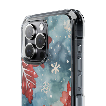 Winter Leaves Dance iPhone Case - Impact
