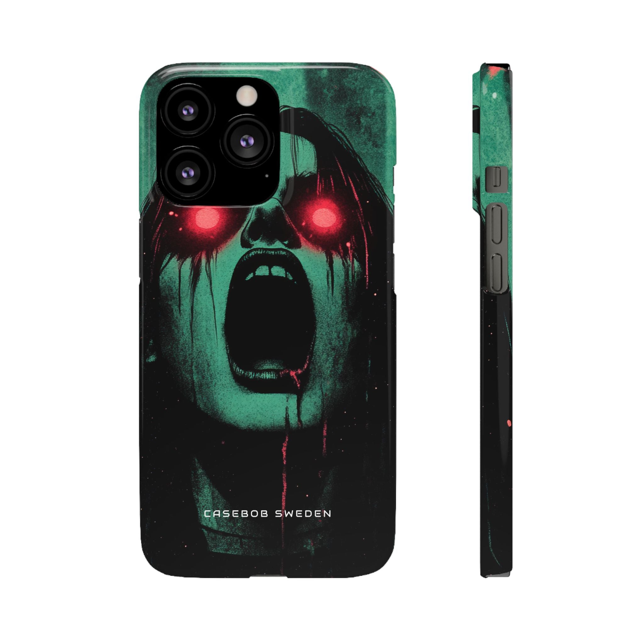 Haunting Glow of Gothic Eyes iPhone 13 - Slim Phone Case