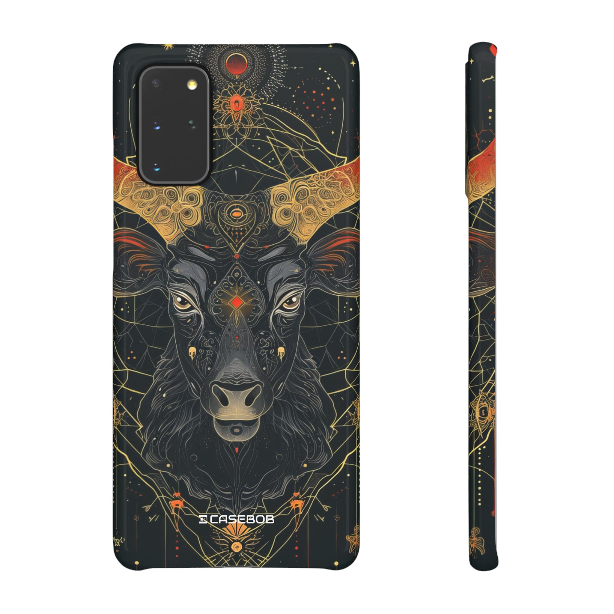 Celestial Taurus Mystique | Slim Phone Case for Samsung