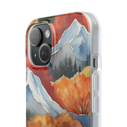 Snowcap Radiance iPhone 15 Case - Soft
