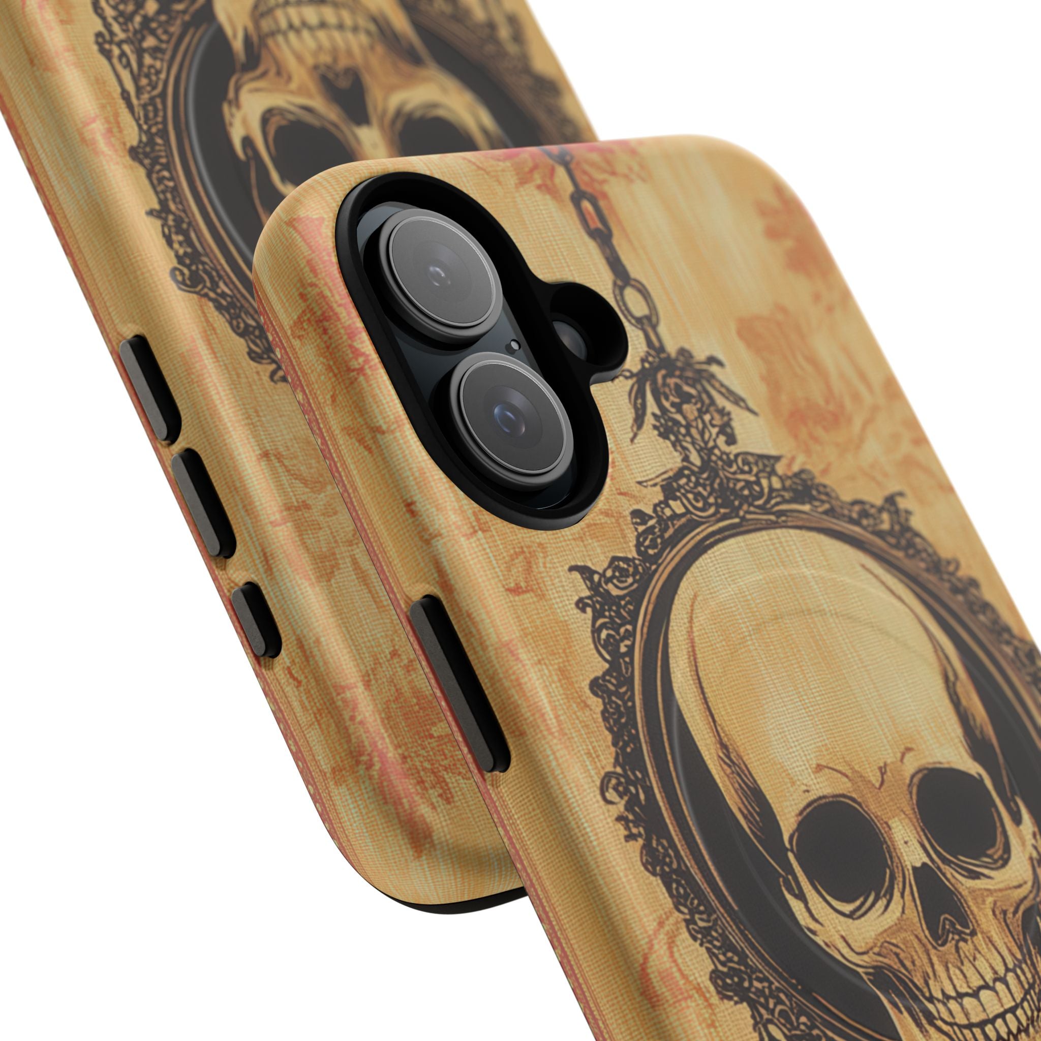 Gothic Skull Elegance iPhone 16 | Tough+ Phone Case