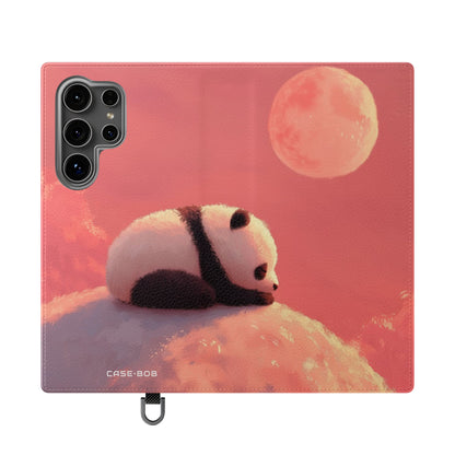 Panda Moonlight - Samsung S24 Ultra Case - Wallet