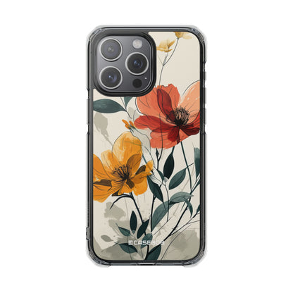 Serene Floral Harmony - Phone Case for iPhone