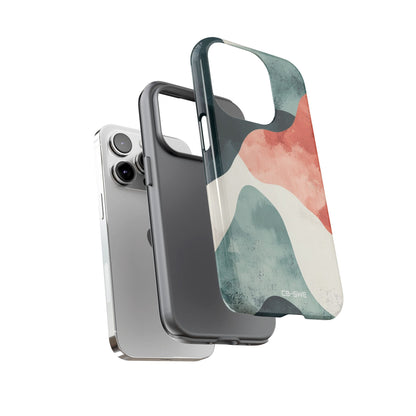 Fluid Shapes Emerge - iPhone Case