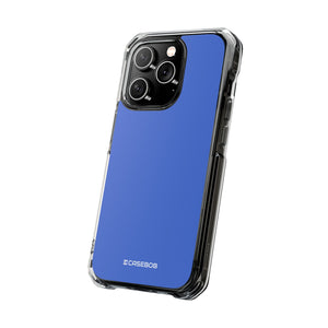 Han Blue | Handyhülle für iPhone (Clear Impact Case – magnetisch) 