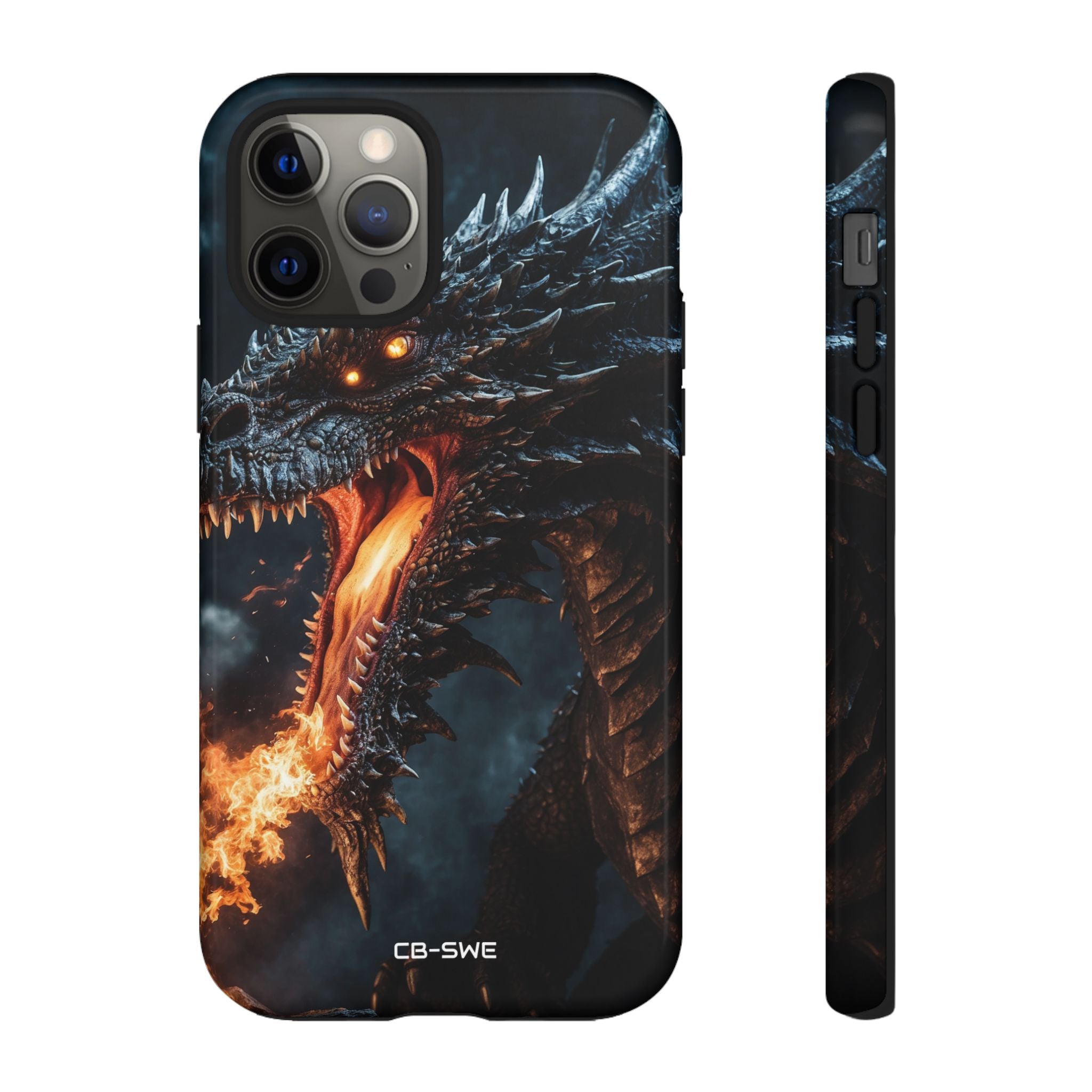 Fiery Breath Erupts - iPhone Case