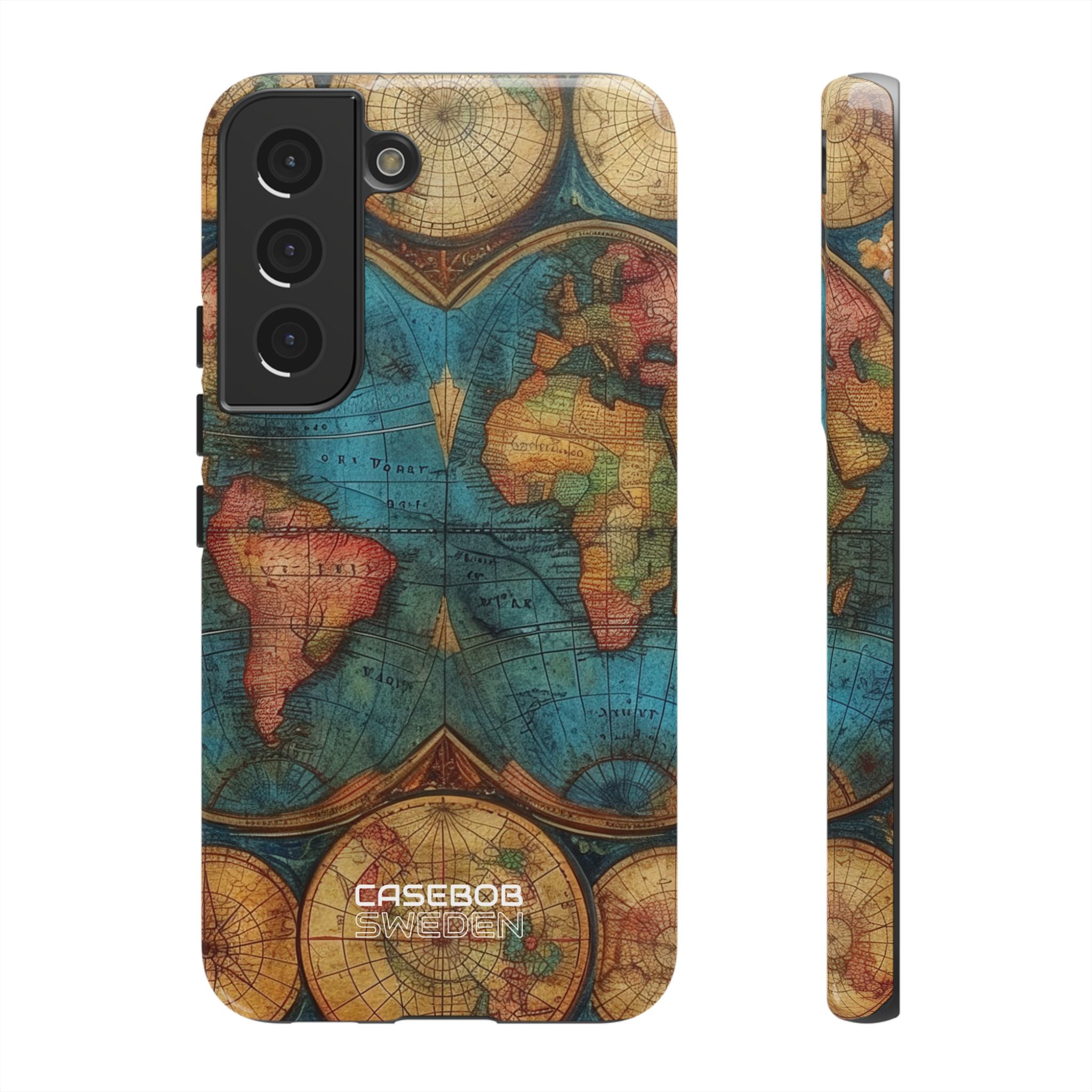 Vintage World Map  Samsung S22 - Tough