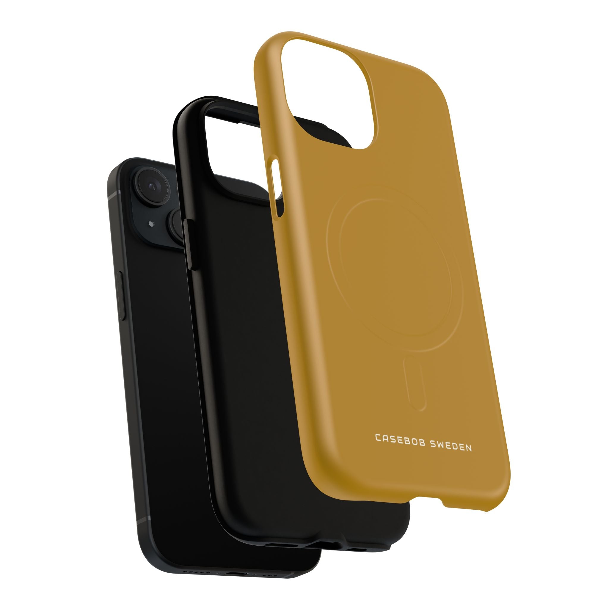 Dark Golden Rod iPhone 15 | Tough+ Phone Case