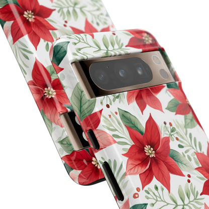 Poinsettias Bloom Bright - Google Pixel Case