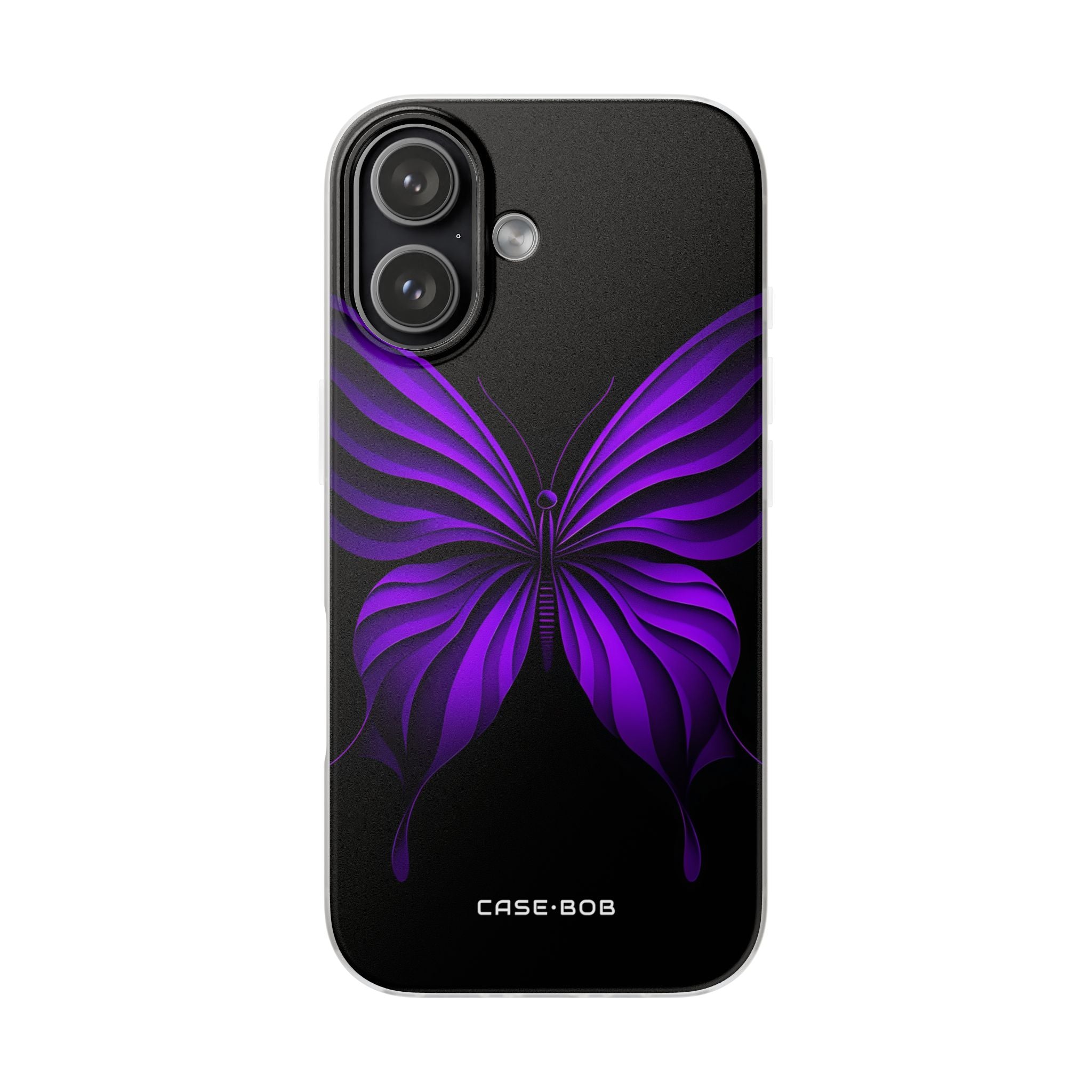 Violet Monarch iPhone 17 Case - Soft