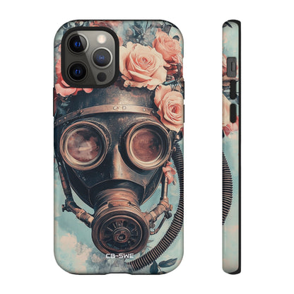 Roses Embrace Mask - iPhone Case