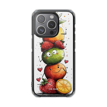 Fruits Smile Together iPhone Case - Impact