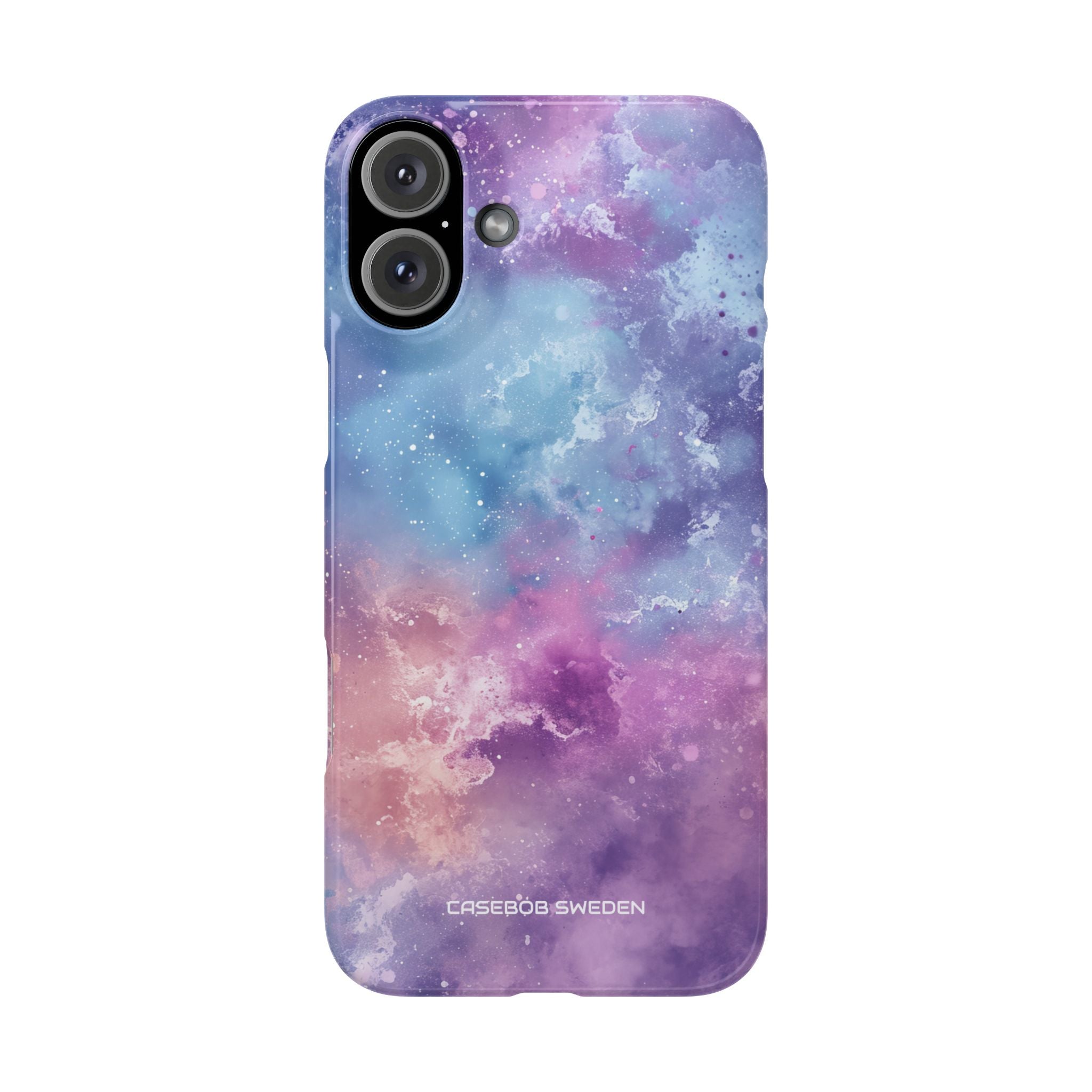 Cosmic Nebula Swirls - Slim iPhone 16 Phone Case