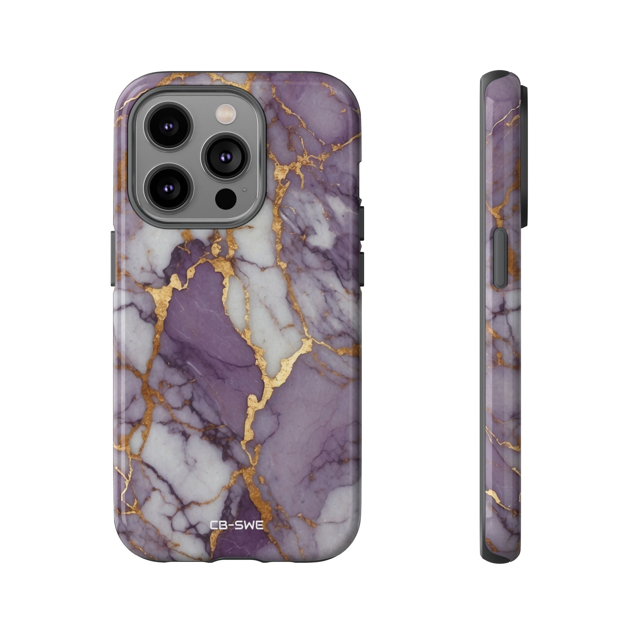 Lavender Veins Flow - iPhone Case