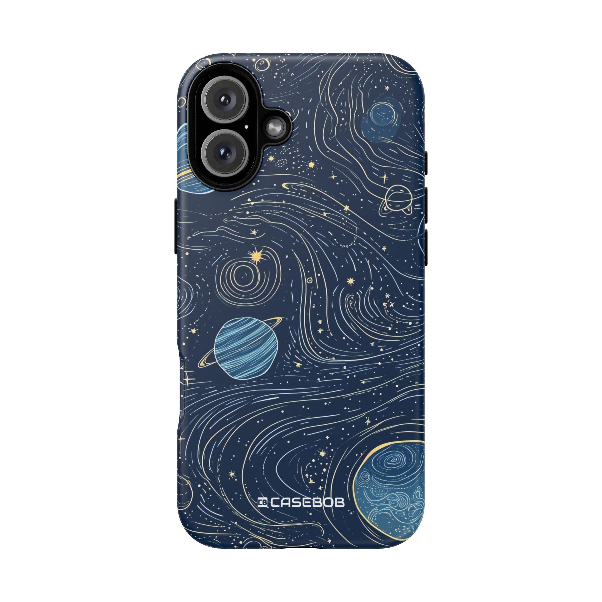 Celestial Whimsy: Handgezeichnetes Universum – für iPhone 16