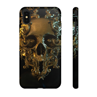 Golden Skull Trooper - Protective Phone Case