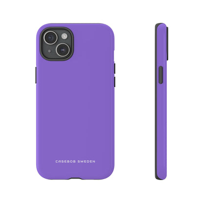 Medium Purple iPhone 15 - Tough Phone Case