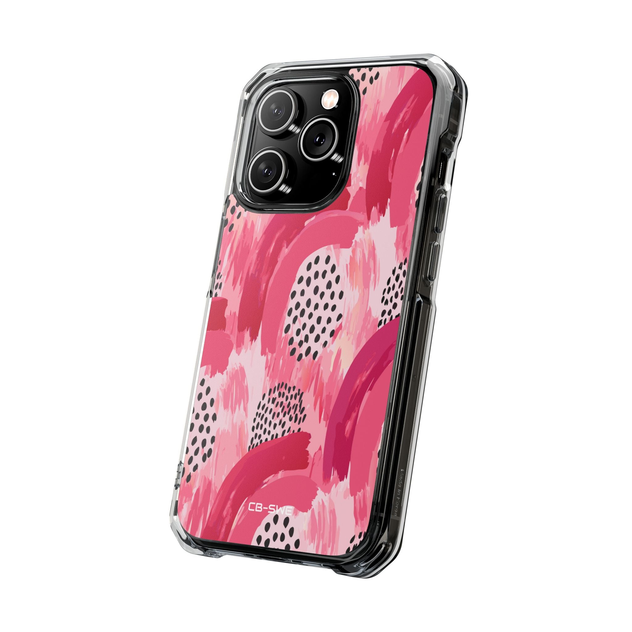 Vibrant Brushwork Dance iPhone Case - Impact