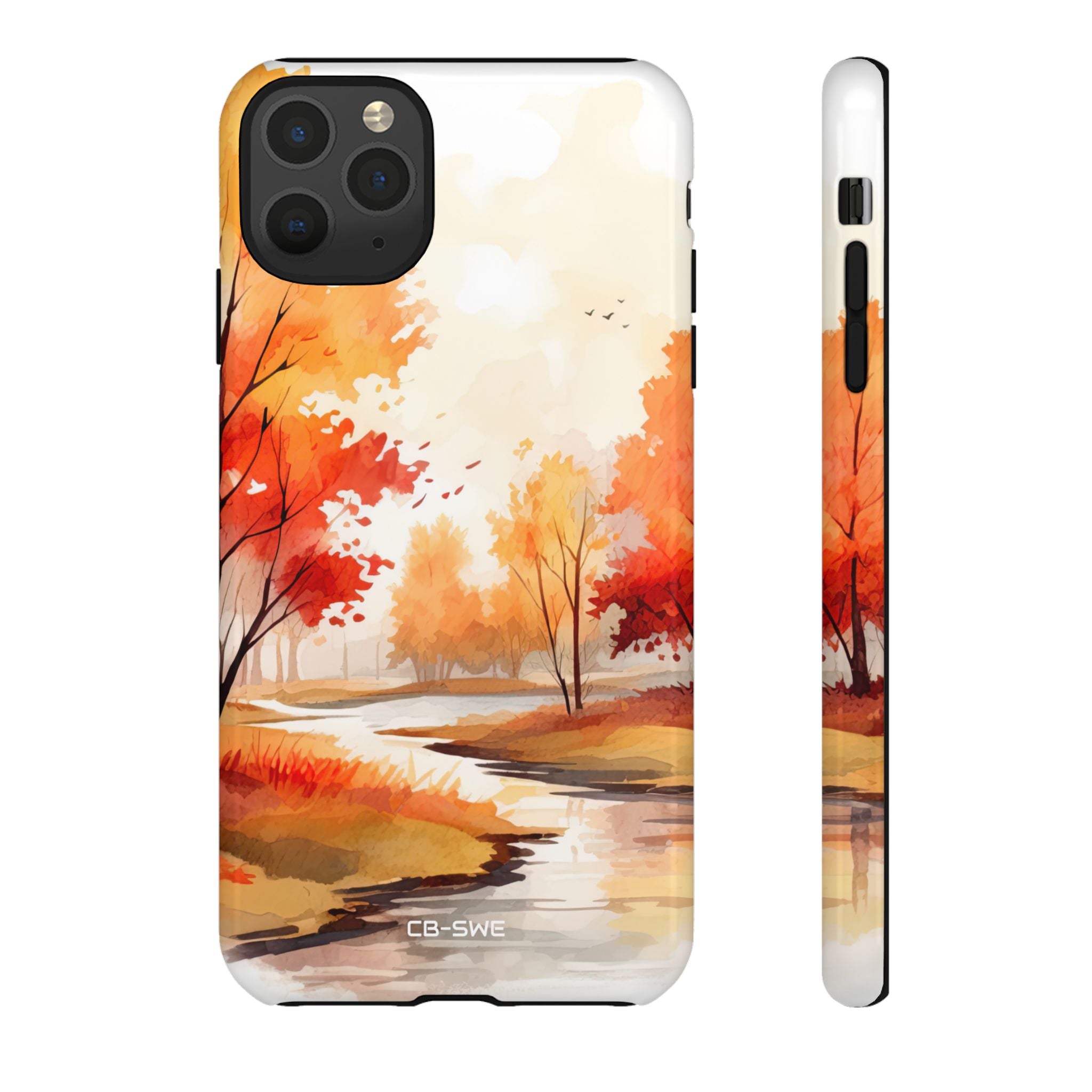 Autumn Leaves Dance - iPhone Case