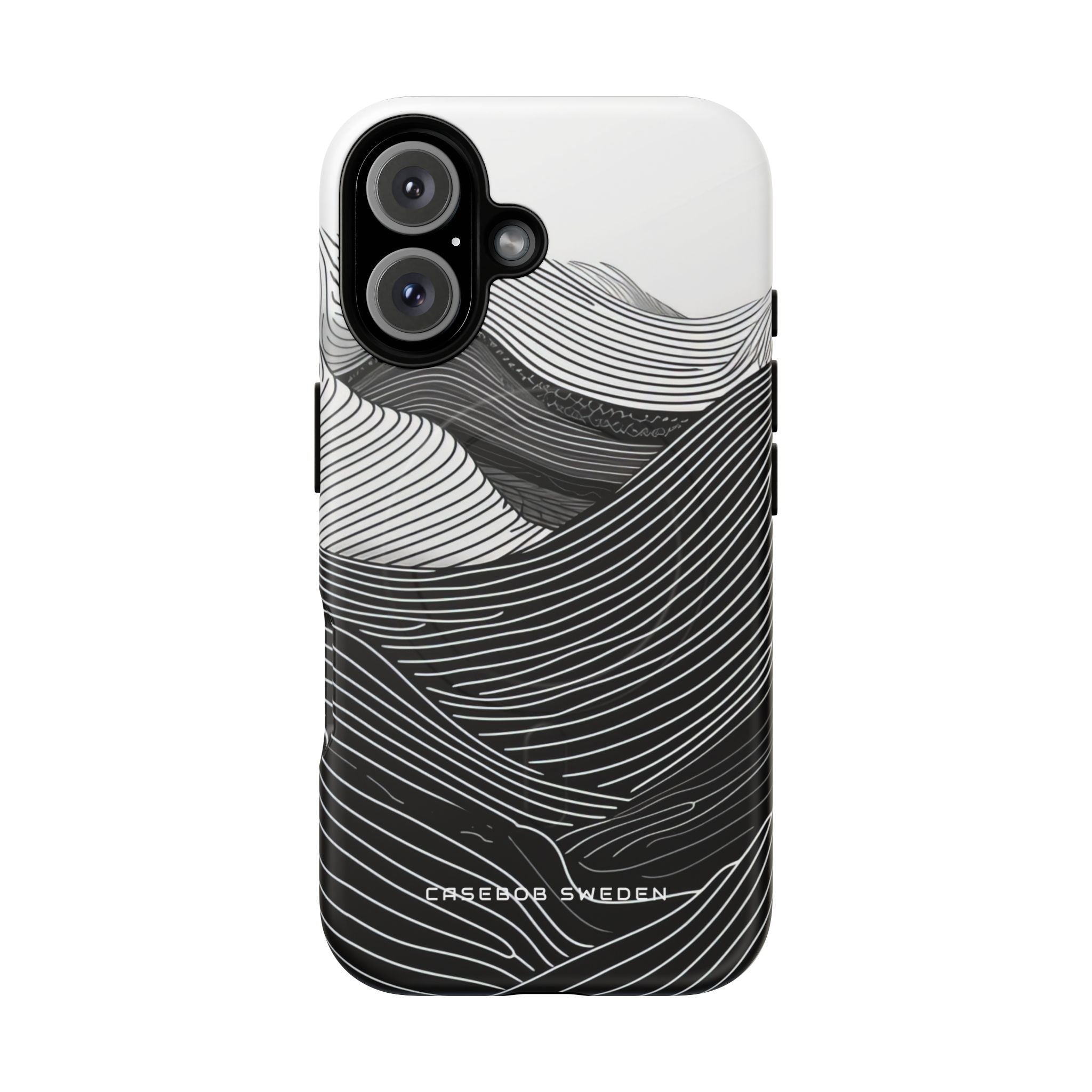 Undulating Horizon Waves iPhone 16 | Tough+ Phone Case