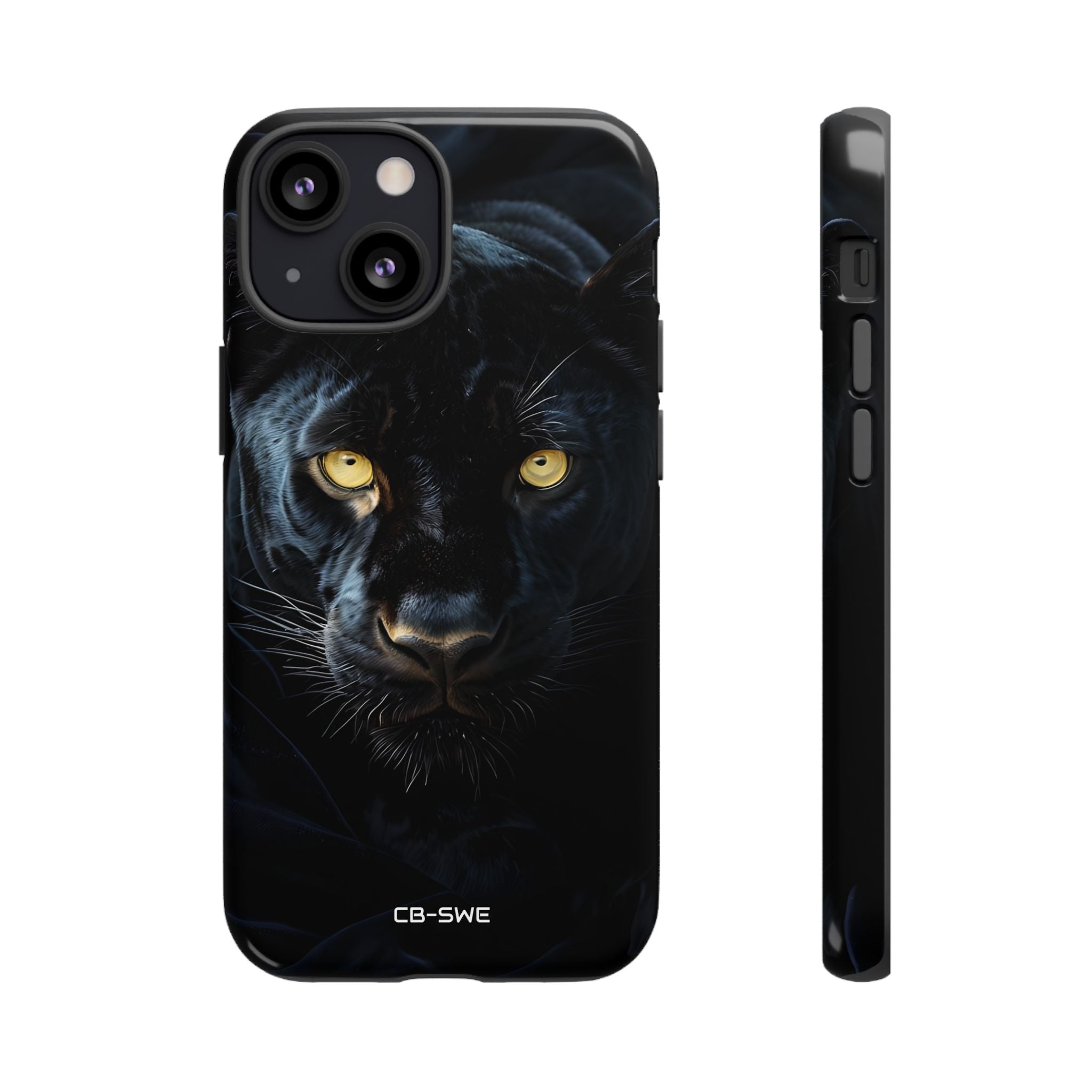 Mysterious Panther Gaze - iPhone Case