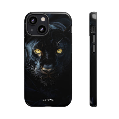 Mysterious Panther Gaze - iPhone Case