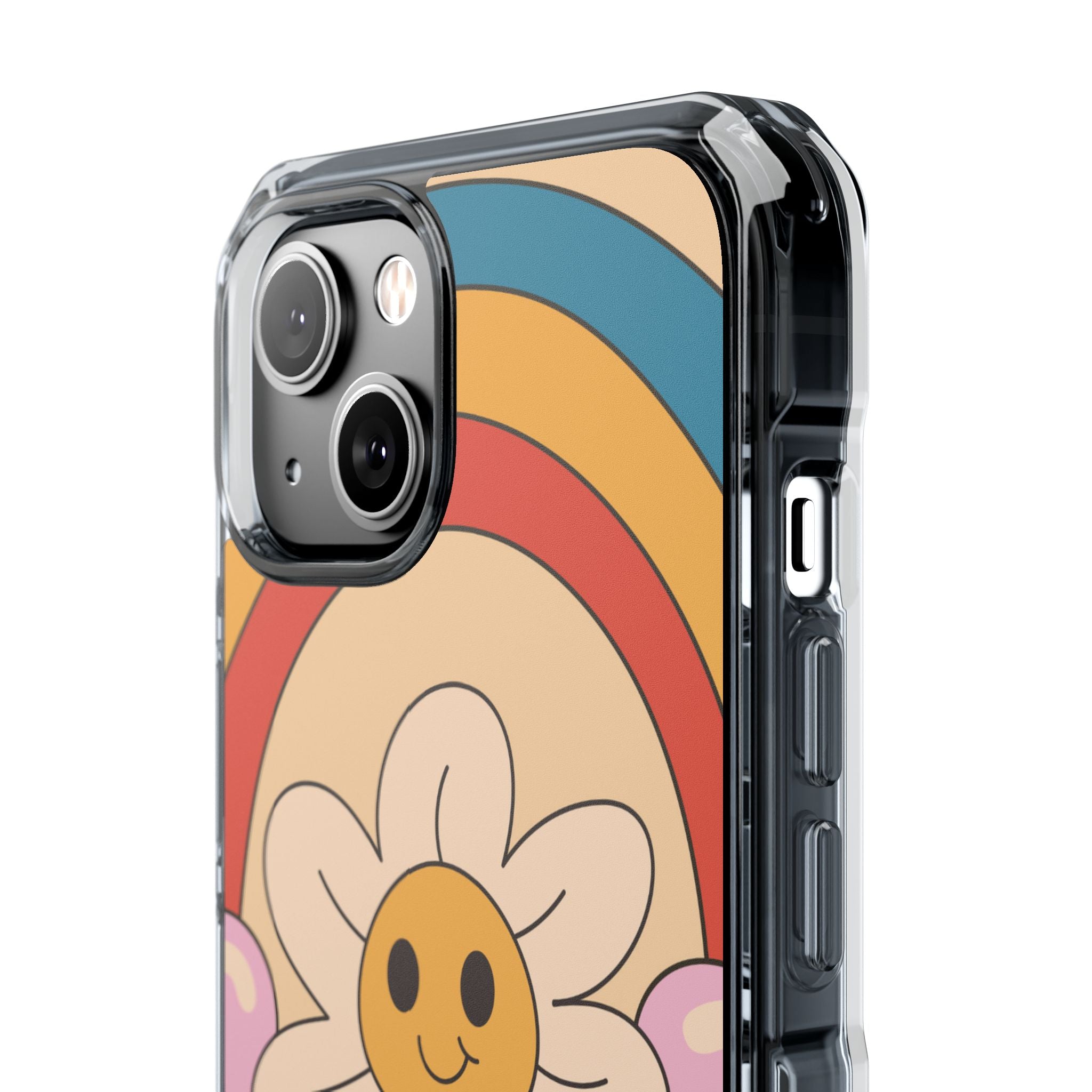Joyful Retro Bloom iPhone Case - Impact