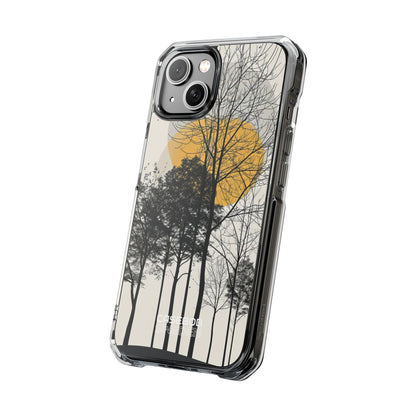 Golden Forest Silhouettes iPhone 14 - Impact Clear+