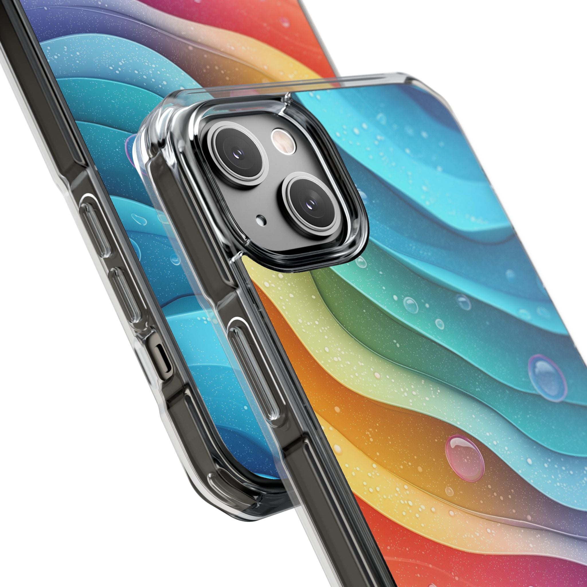 Waves Dance Playfully iPhone Case - Impact