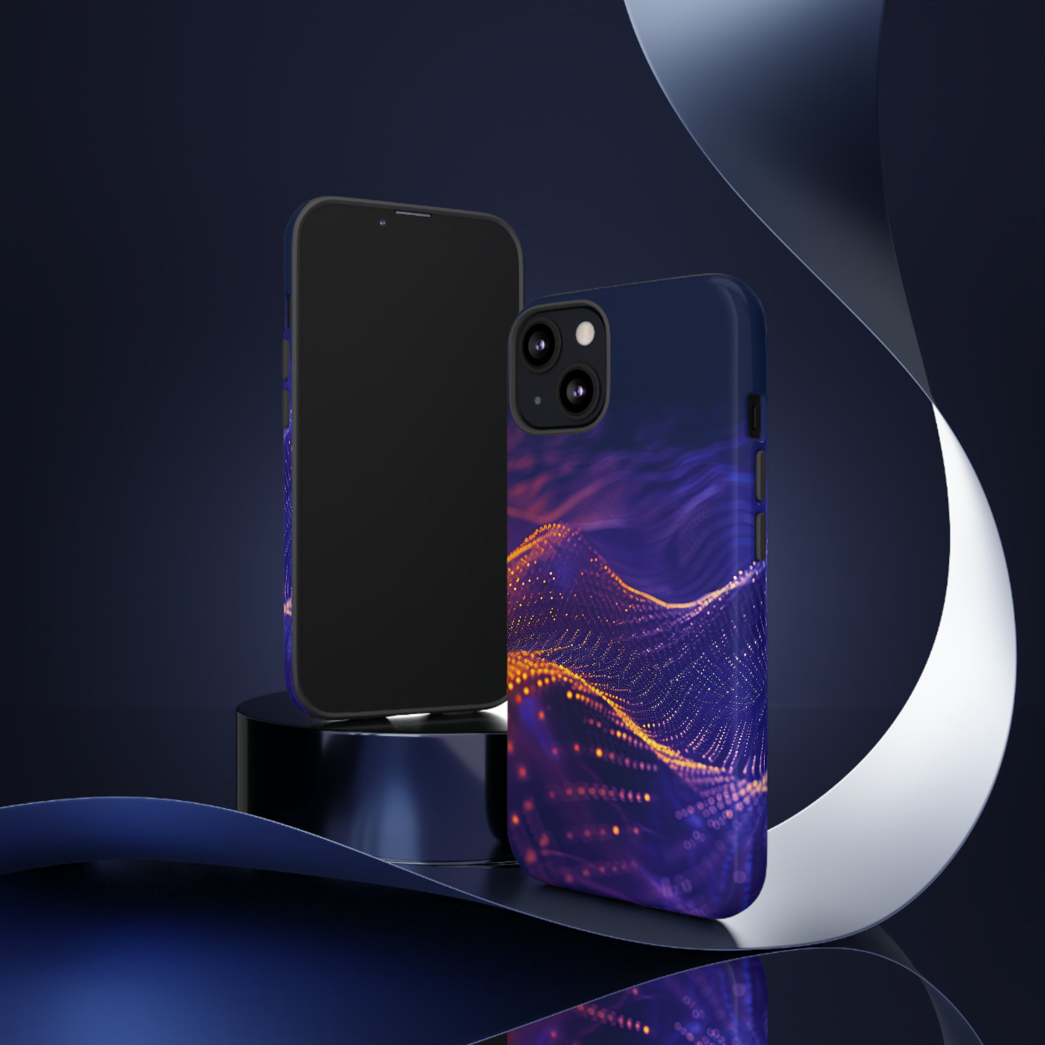 Data Stream: Analytic Gradient - Protective Phone Case