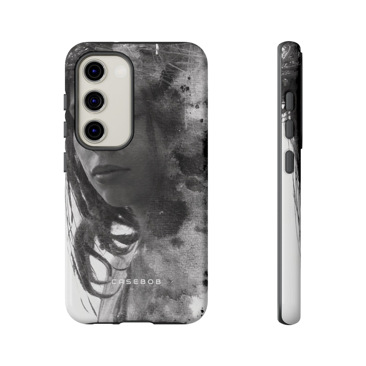 Portrait Lady Phone Case - Protective - Protective Phone Case