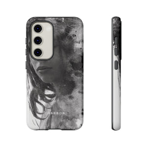 Portrait Lady Phone Case - Protective Phone Case