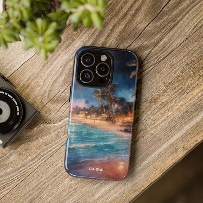 Moonlight Dances Water - iPhone Case