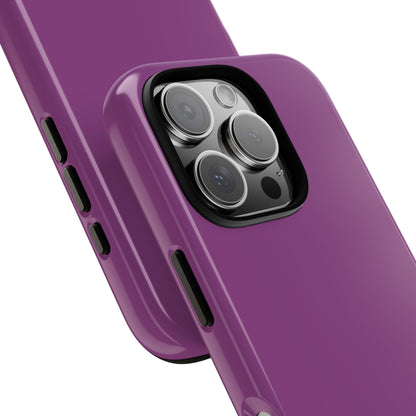 Plum Purple - Tough iPhone 16 Phone Case